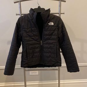 The North Face Gurl’s Mossbud Reversible  Coat